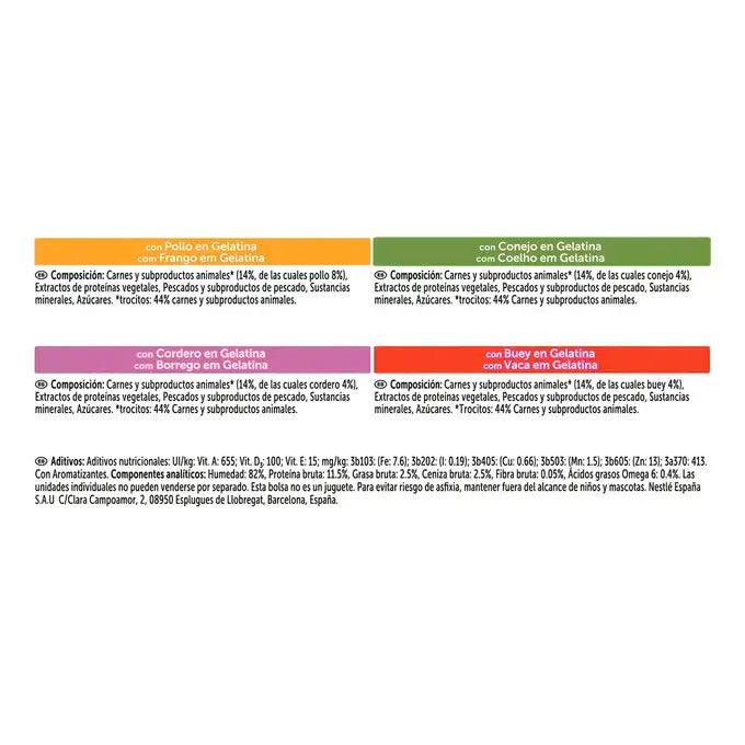 FELIX Fantastic Festín de Sabores en Gelatina (48 x 85 gr)