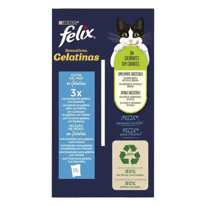 FELIX Sensations Festín del Mar en Gelatina (48 x 85 gr)