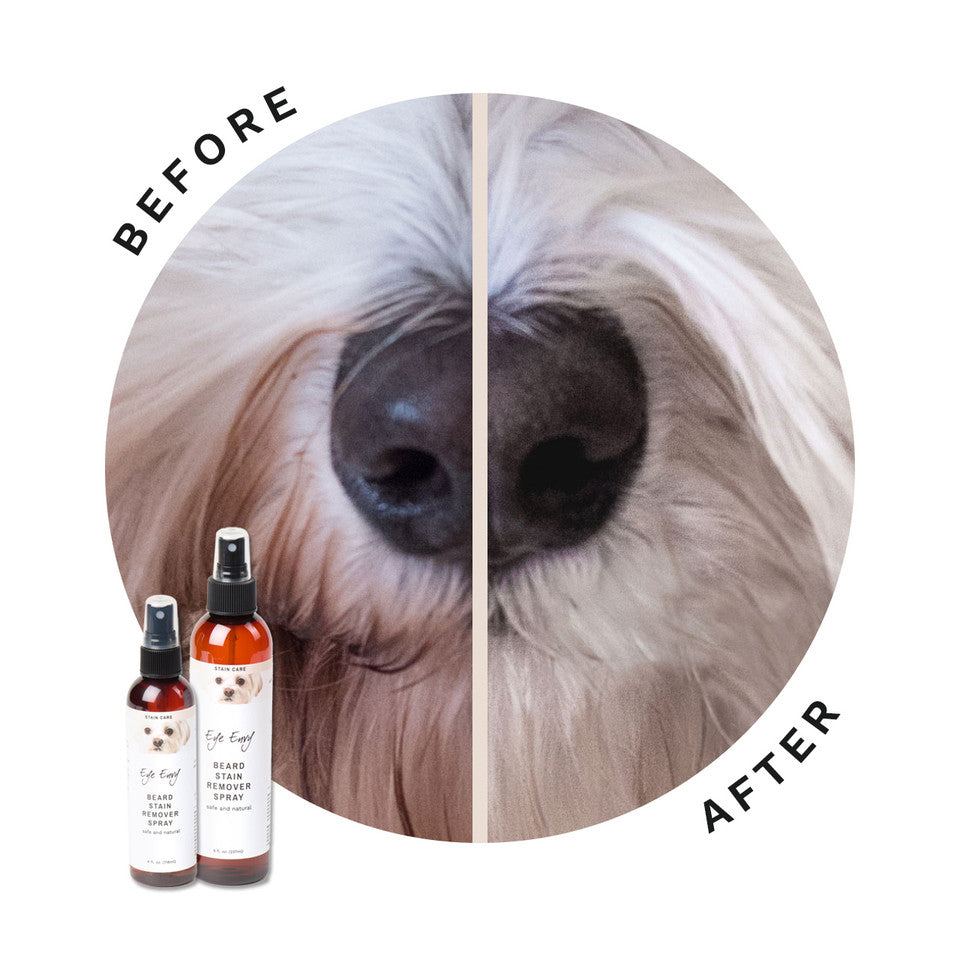 Spray removedor de manchas de barba