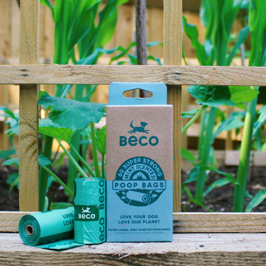 Bolsas reciclables Beco aroma menta (4 x 15 bolsas)