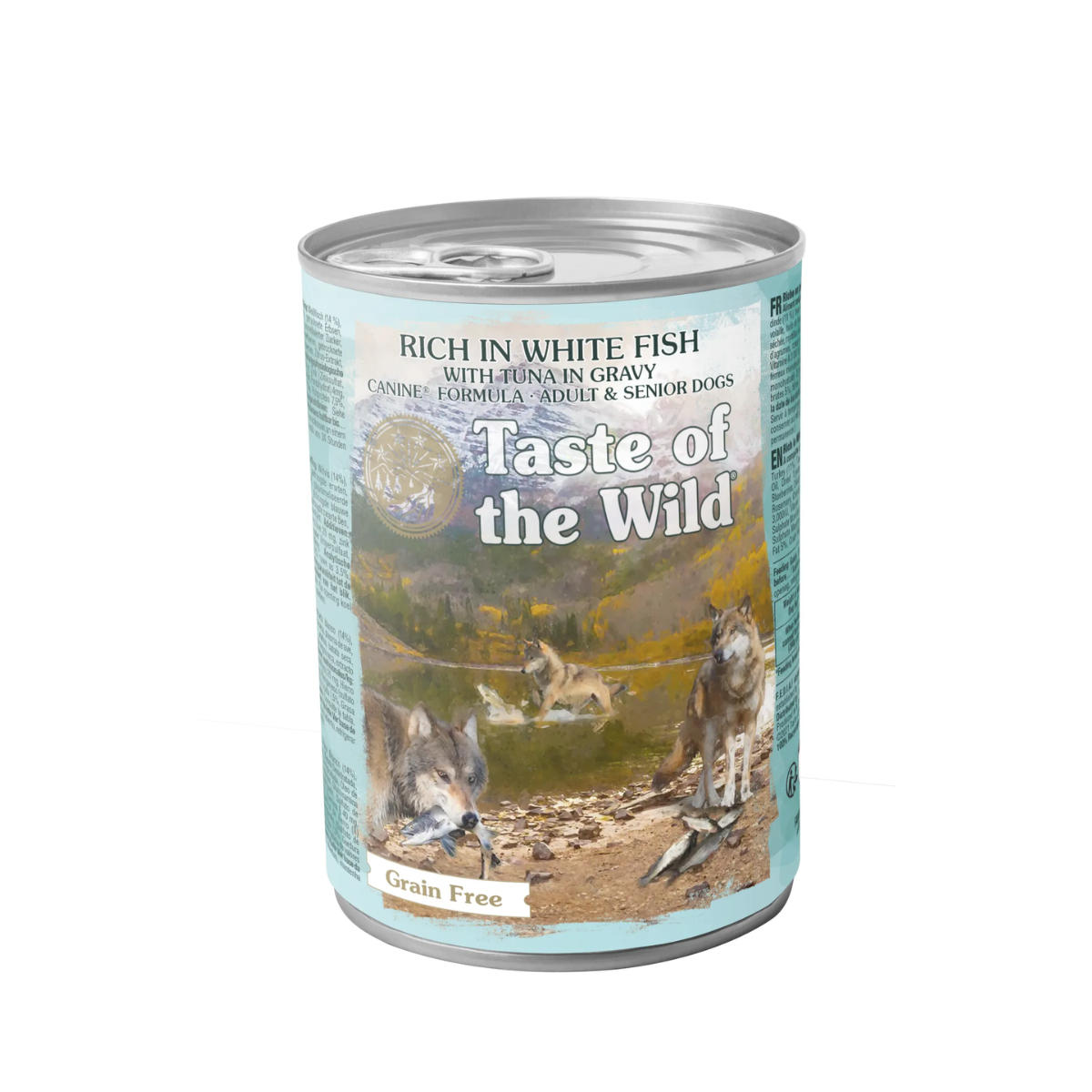 Taste Canine Adult Senior Pescado Blanco Y Atun - Pack 12x 390gr