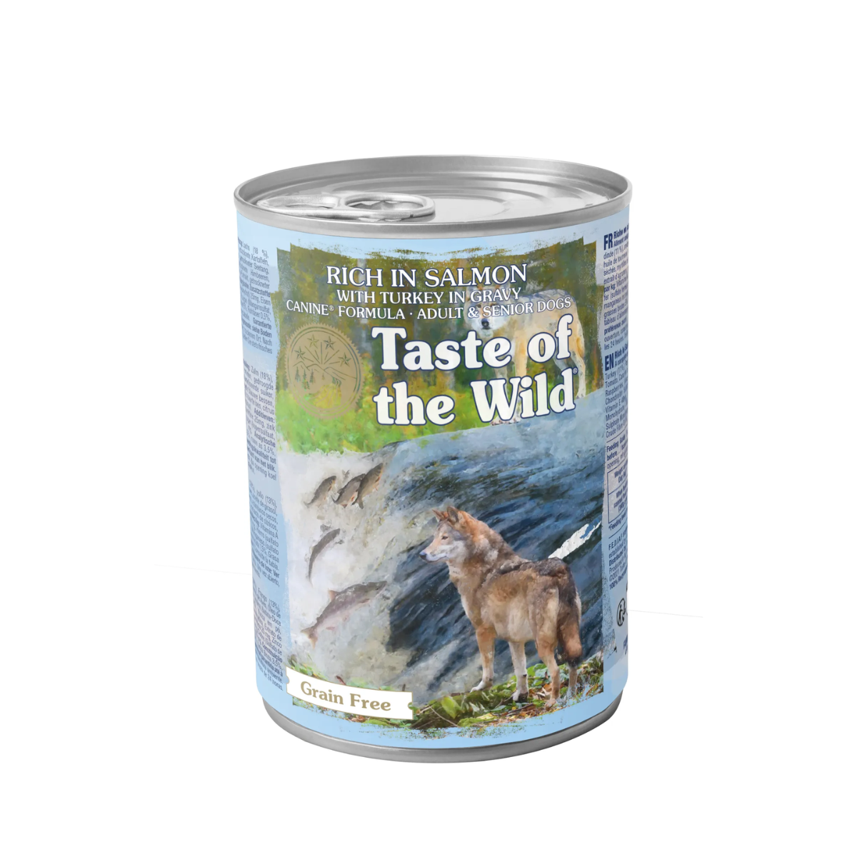 Taste Canine Adult Senior Salmon Y Pavo - Pack 12x 390gr