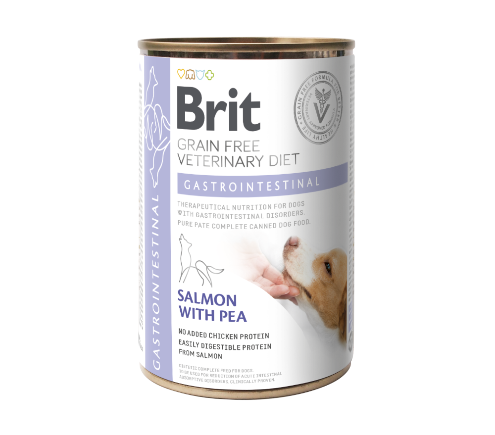 Brit HÚMEDO SG DV Perro GASTROINTESTINAL Salmón