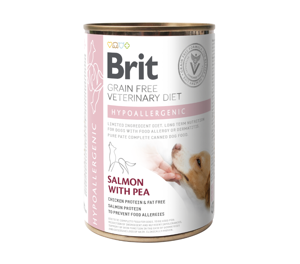Brit HÚMEDO SG DV Perro HIPOALERGÉNICO Salmón