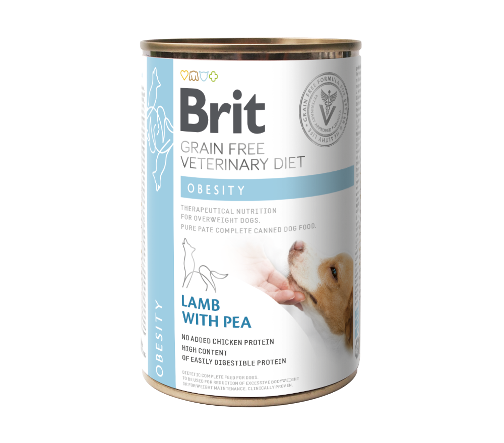 Brit HÚMEDO SG DV Perro OBESIDAD Cordero (6 x 400 g)