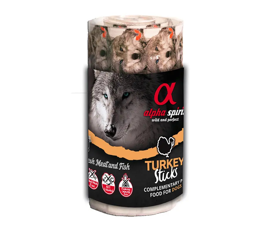 Alpha Spirit Canine Snack Pavo Caja
