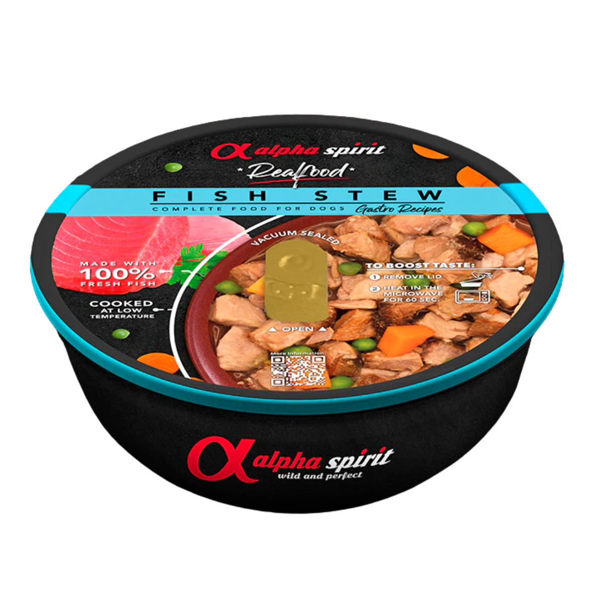 Alpha Spirt Perros Realfood Estofado Atun 9X280GR