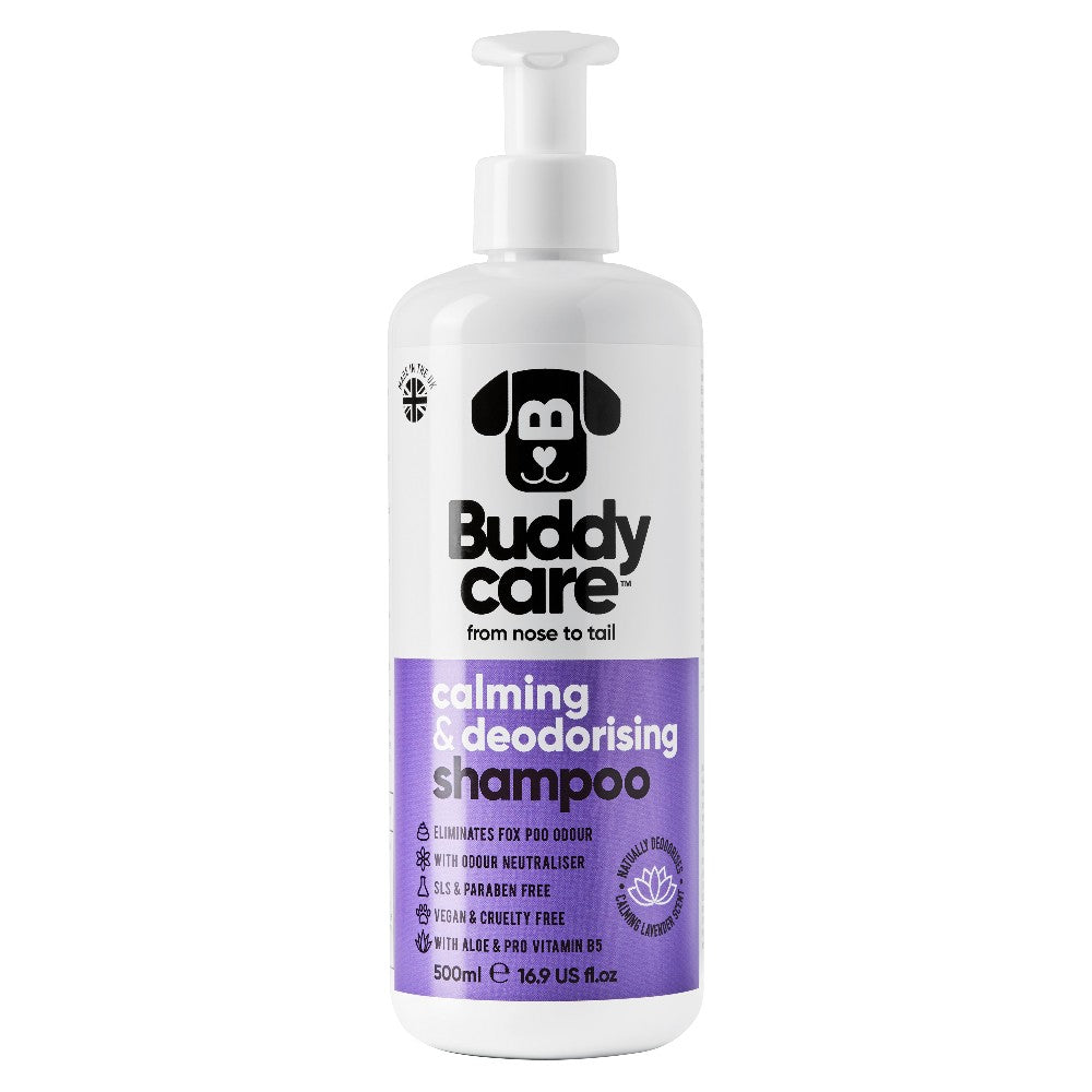 Calming & Deoderising Dog SHAMPOO Buddycare (500ml)
