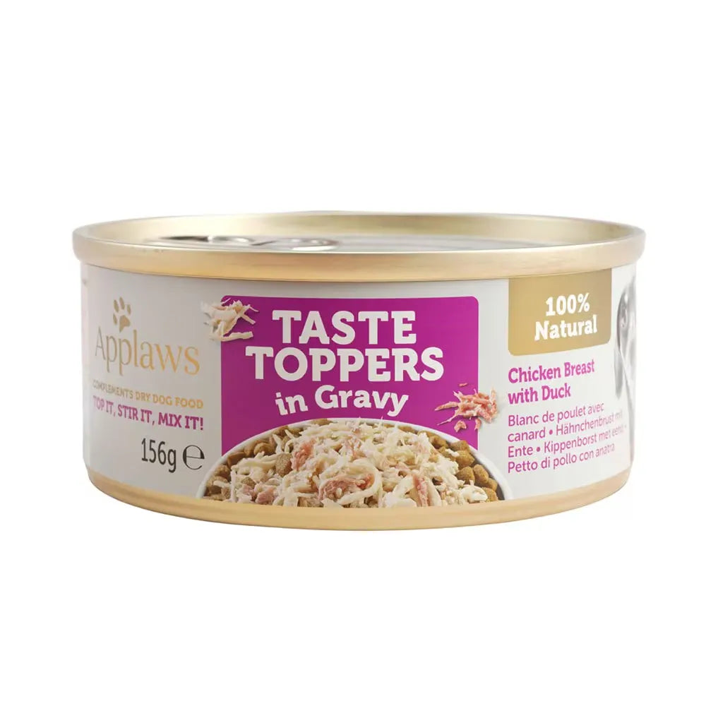Applaws Dog lata Topper Pollo Y Pato En Salsa