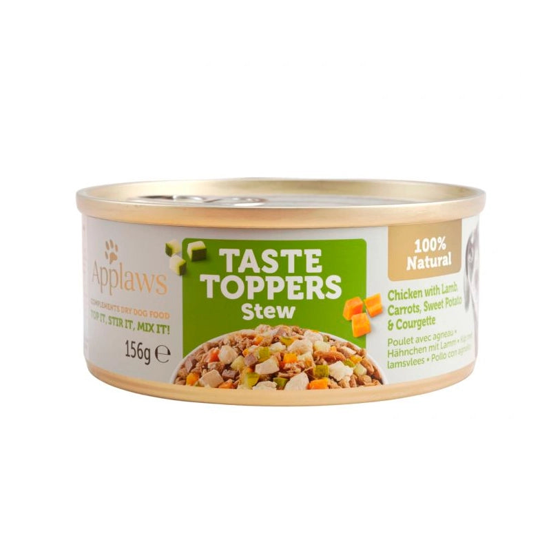 Applaws Dog lata Topper Estof Pollo Cordero Verdr