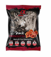 Alpha Spirit Canine Jamon Snacks 24X50Grs