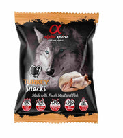 Alpha Spirit Canine Pavo Snacks 24X50Grs