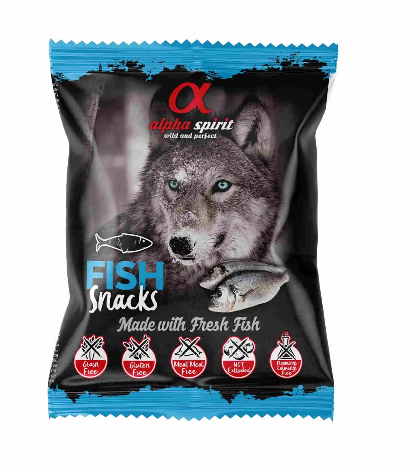 Alpha Spirit Canine Pescado Snacks 24X50Grs