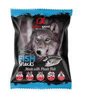 Alpha Spirit Canine Pescado Snacks 24X50Grs