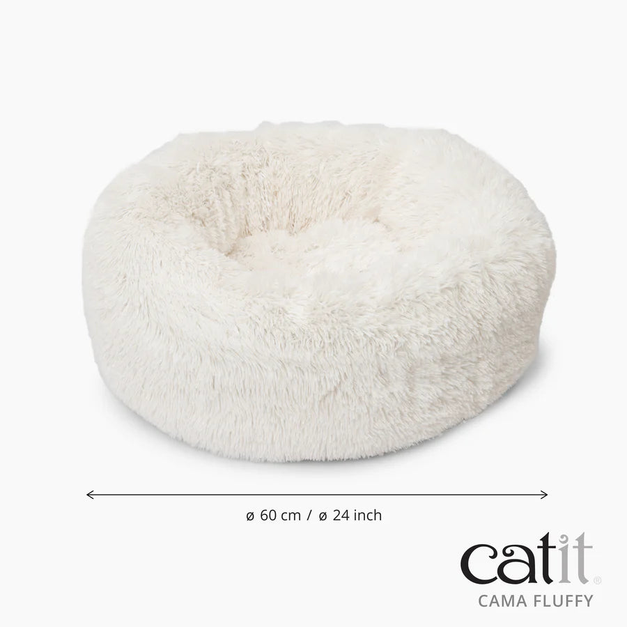 Catit Cama para gatos Catit Fluffy Color: Blanco