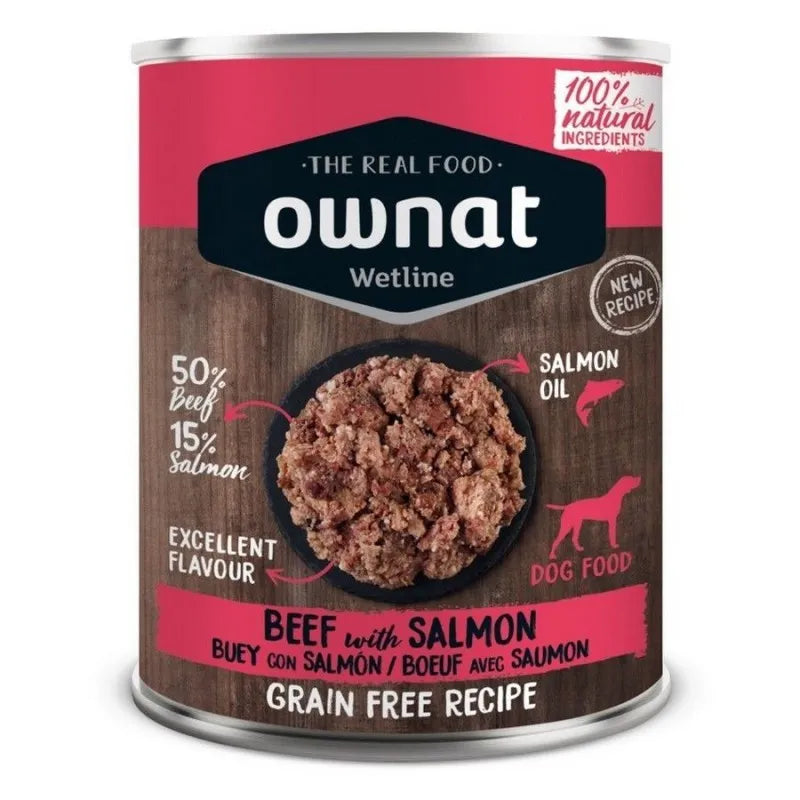 Ownat Wetline Canine Ternera Y Salmon