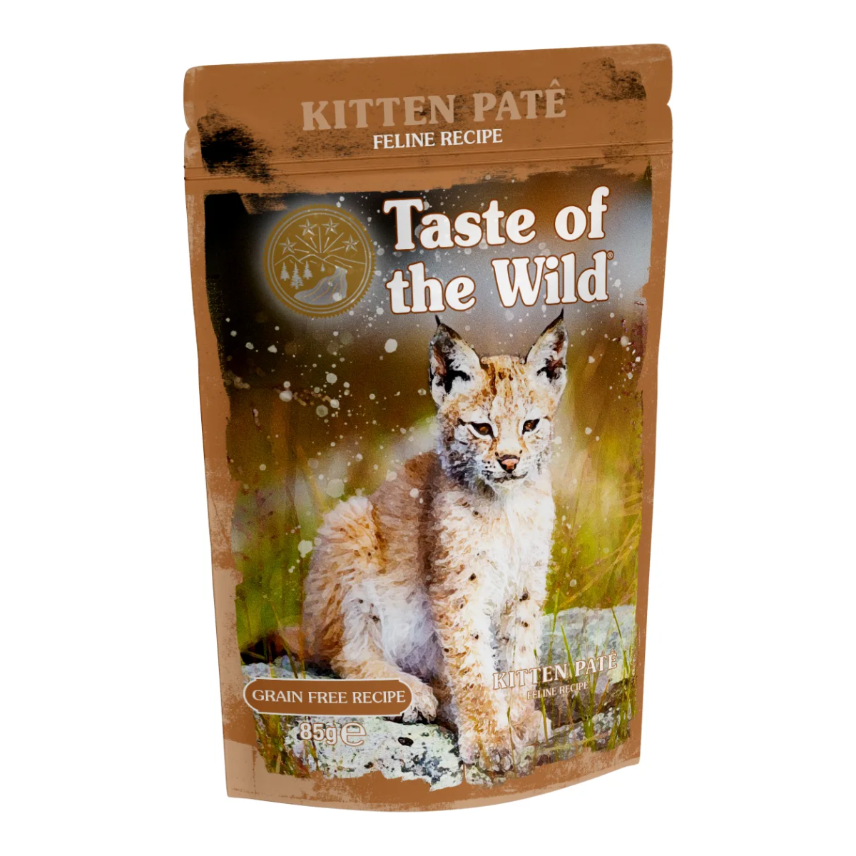 Taste Feline Kitten Pate Pouch - Pack 12 x 85gr