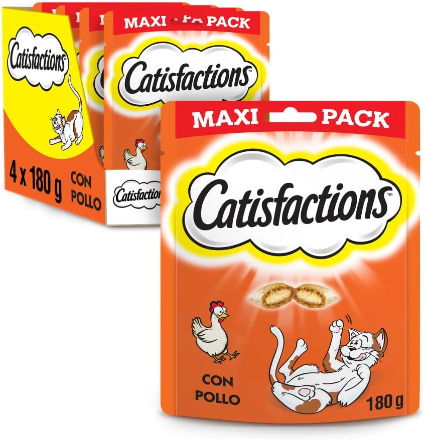 Catisfactions MAXI Pack Pollo (4 x 180 g)