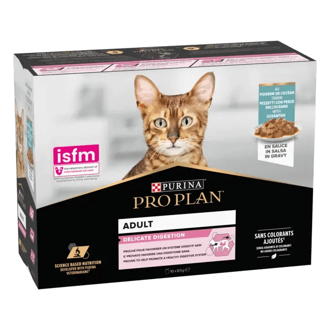 Purina Pro Plan Pescado del océano 10x85gr
