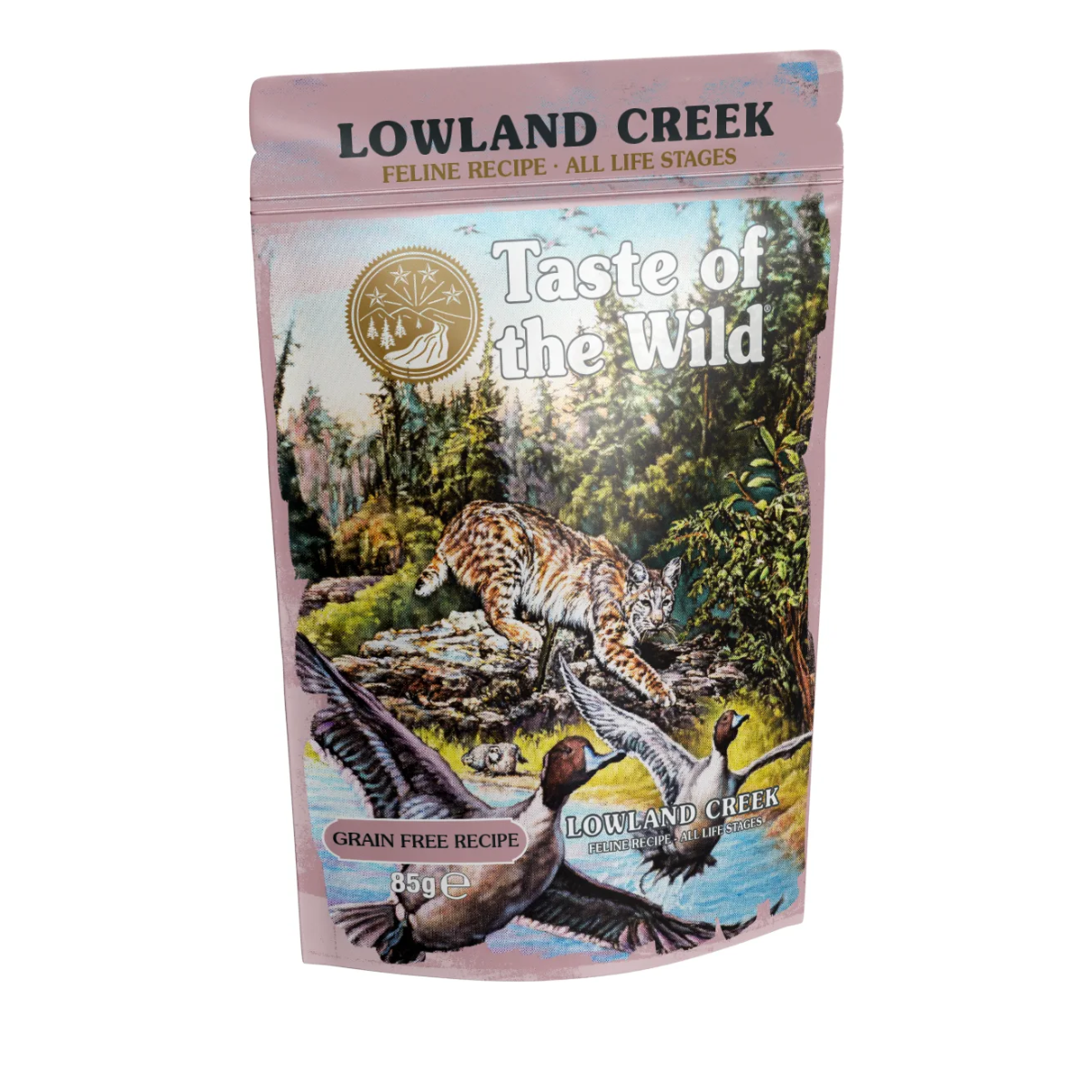 Taste Feline lowland Creek Chunks In gravy Pouch - Pack 12 x 85gr