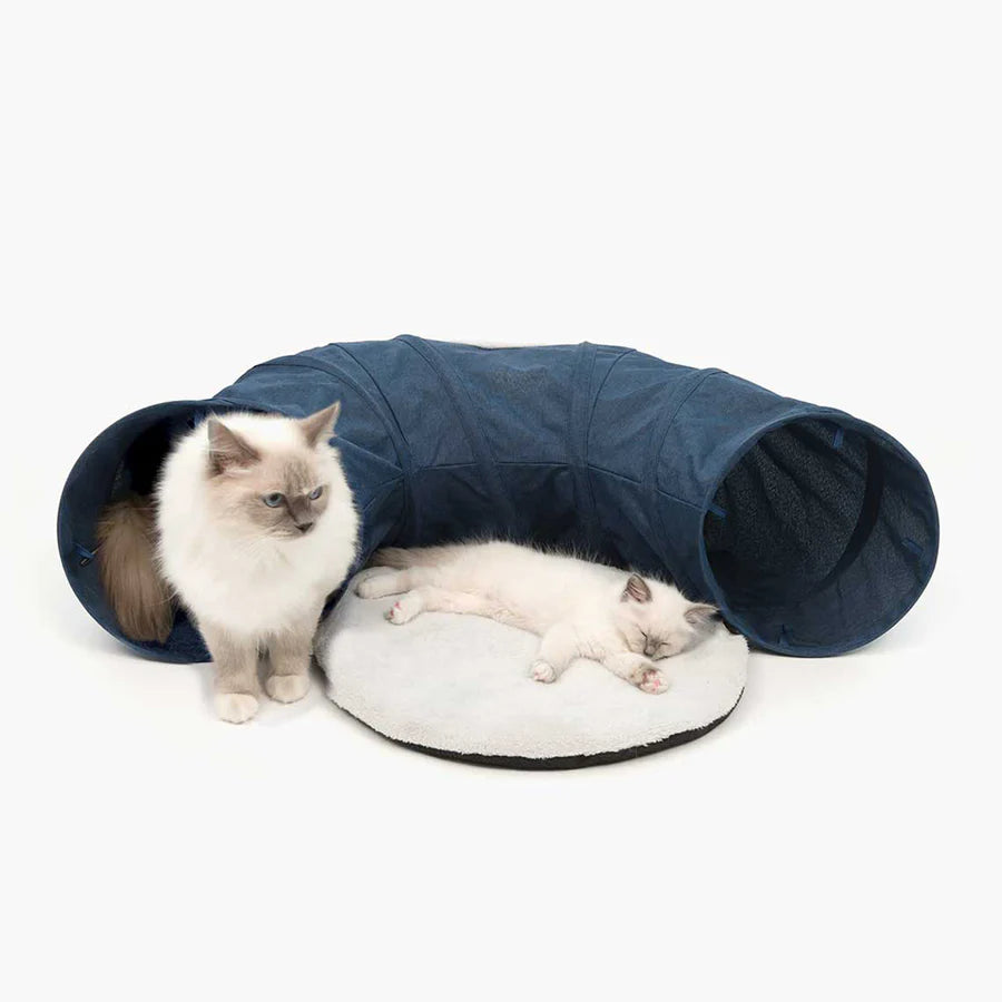 Catit Túnel para gatos con cojín Catit Vesper Tunnel Color: Azul