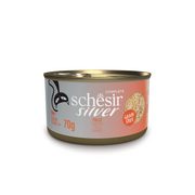 Schesir CAT SILVER Lata Pollo en Caldo 70 g