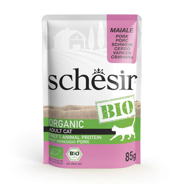 Schesir CAT BIO Pouch Cerdo en Paté 85 g