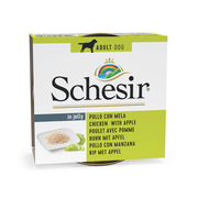 Schesir DOG Lata Pollo con Manzana 150 g