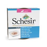 Schesir DOG PUPPY Lata Atún con Aloe en Gelatina 150 g