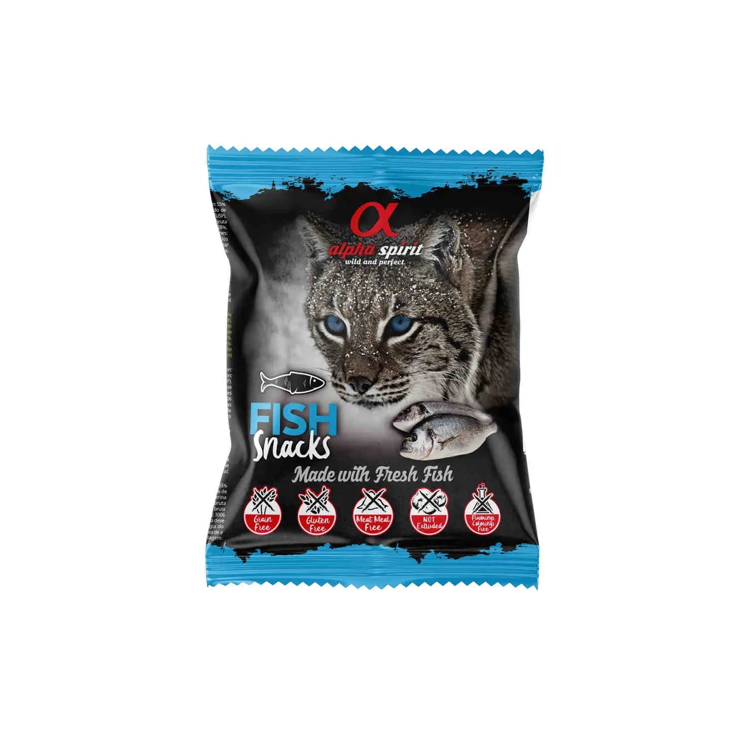 Alpha Spirit Feline Pescado Snacks 24X50Grs