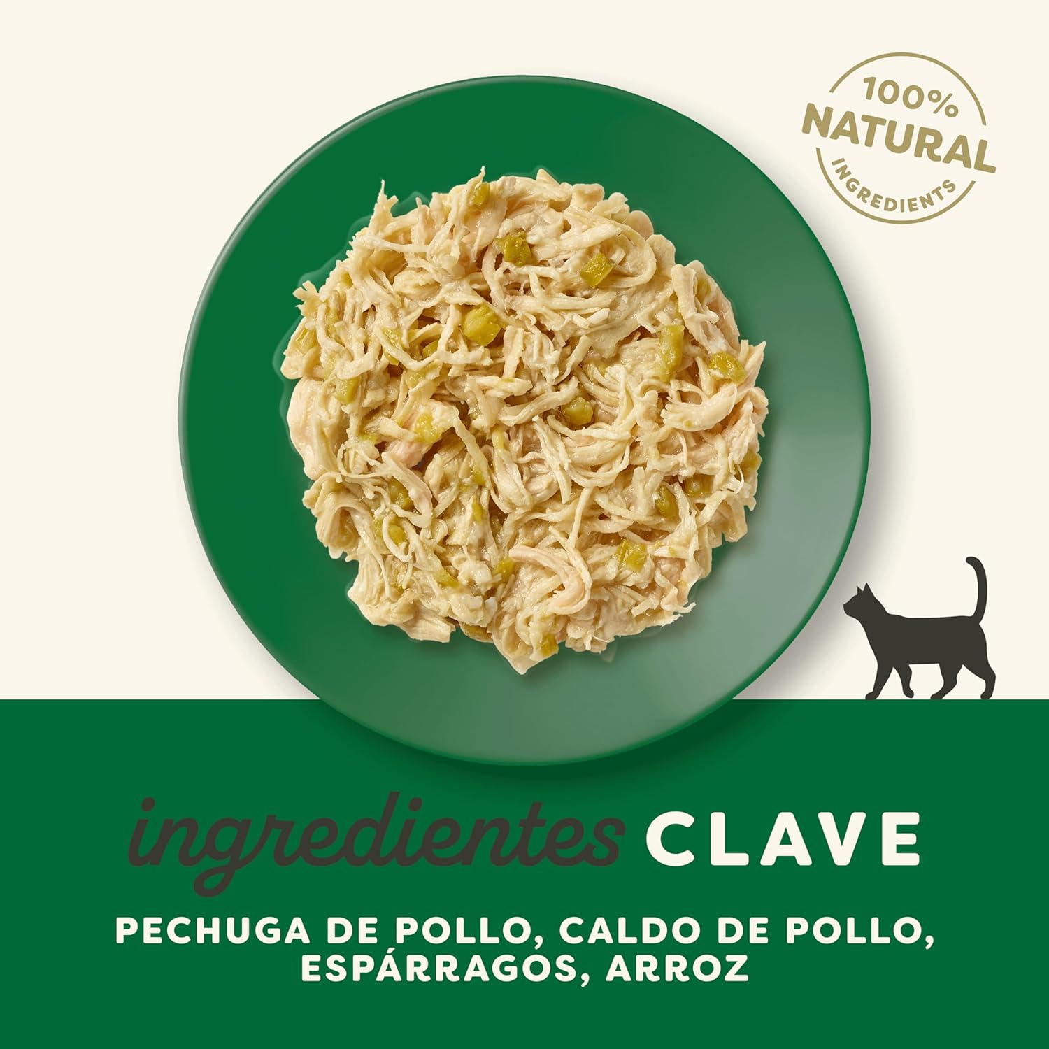 Applaws Cat Sobre Pollo Con Esparragos - Pack 12 x 70 gr