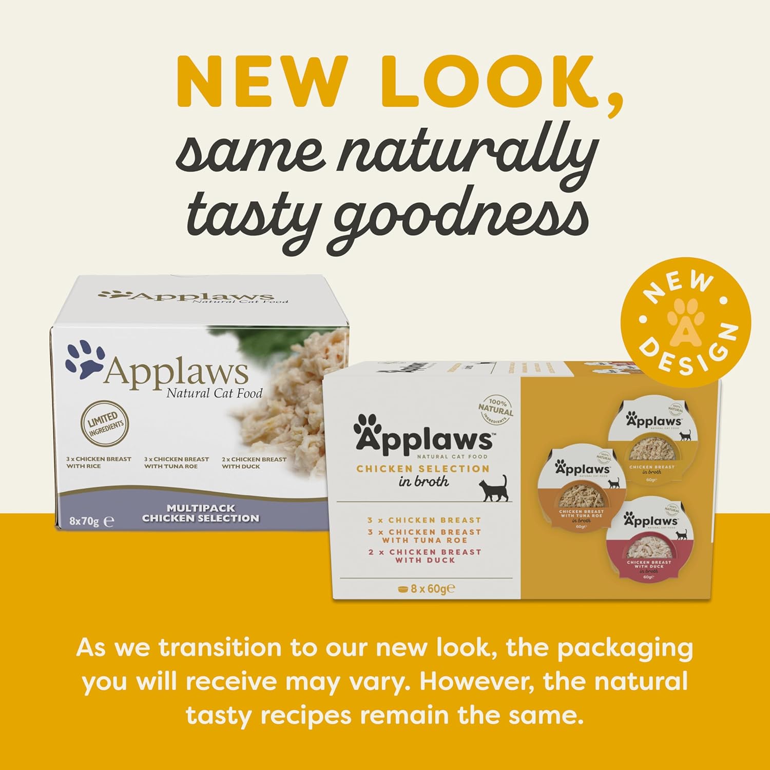 Applaws Cat Tarrina Multipack Seleccion Pollo 8X60 -  8 X 60gr