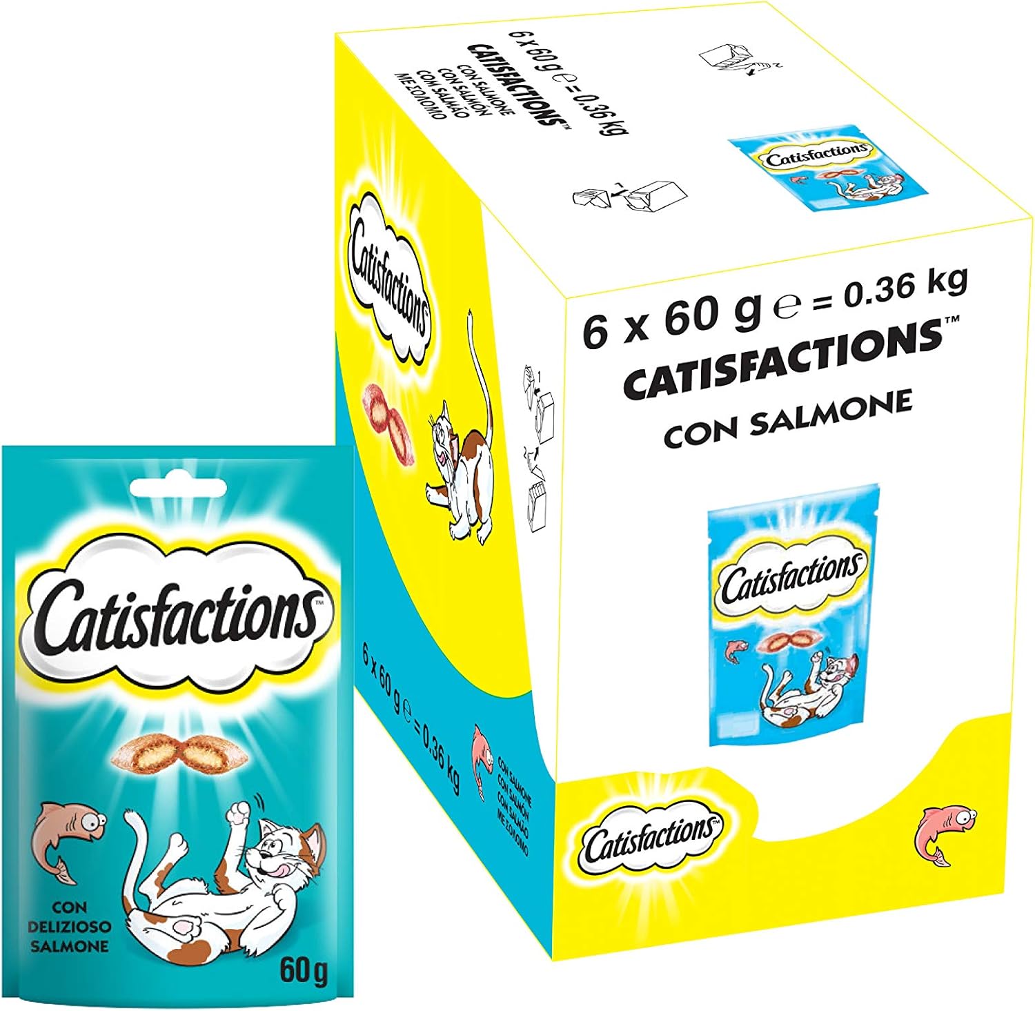 Catisfactions Salmón (6 x 60 g)