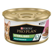 Purina Pro Plan gatos Esterilizados con Atún y Salmón 85gr