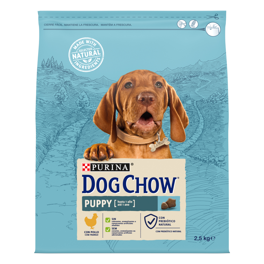 DOG CHOW Puppy Pollo (2,5 kg)