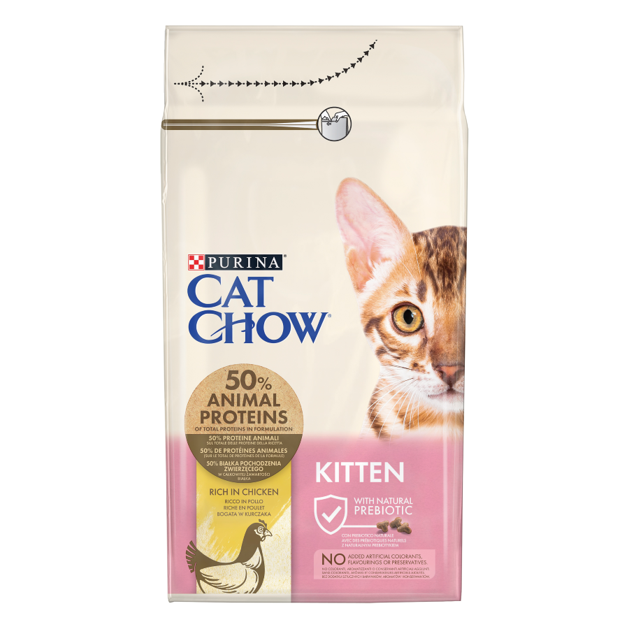 CAT CHOW Kitten Pollo 1,5 kg
