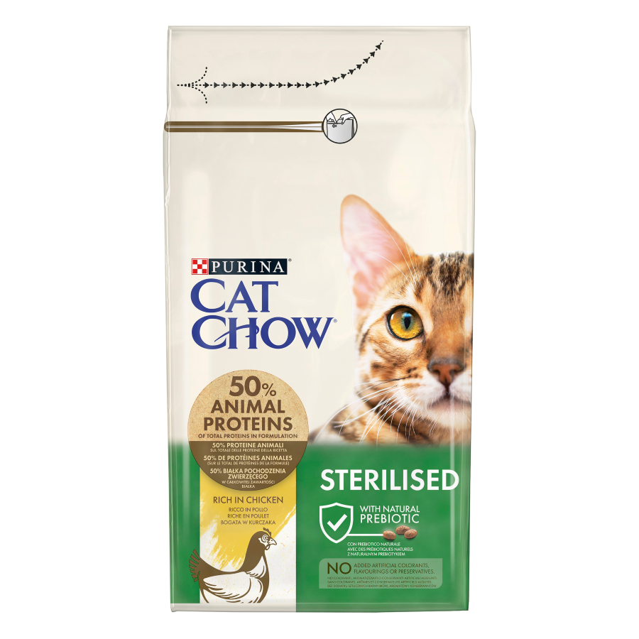 CAT CHOW Sterilised Pollo (1,5 kg)