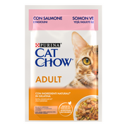 Cat Chow ADULT Salmón y Judías Verdes 85 g