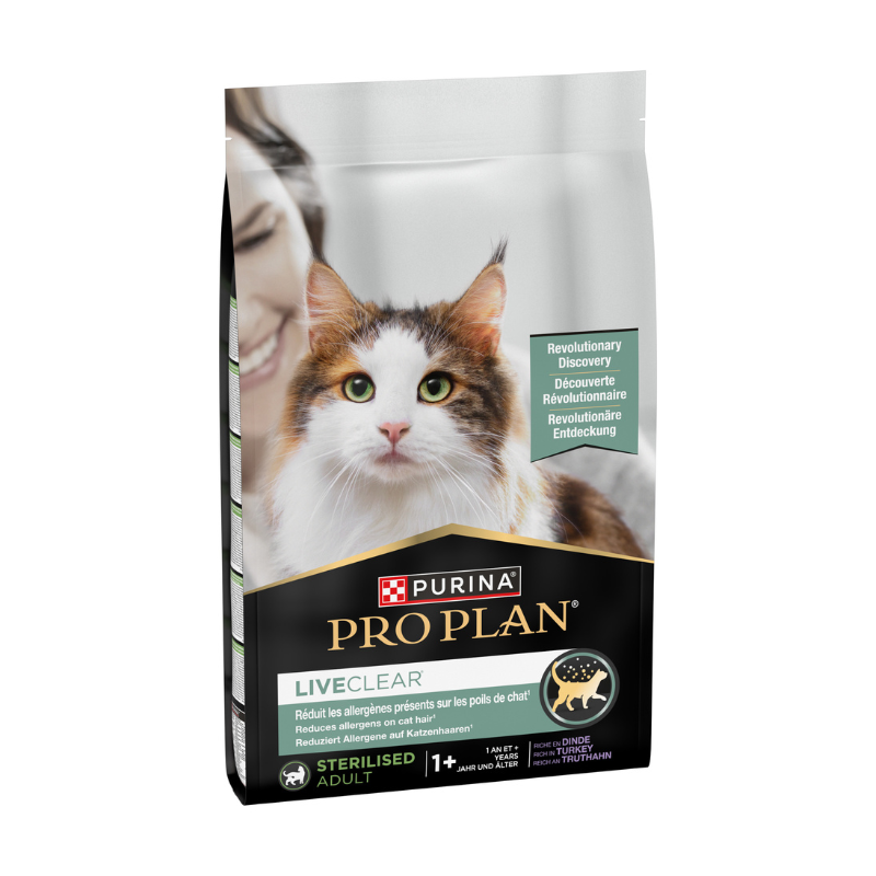 Pro Plan LIVECLEAR STERILISED ADULT - Pavo (1,4 kg)