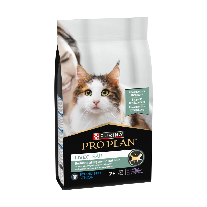 Pro Plan LIVECLEAR STERILISED SENIOR - Pavo (1,4 kg)