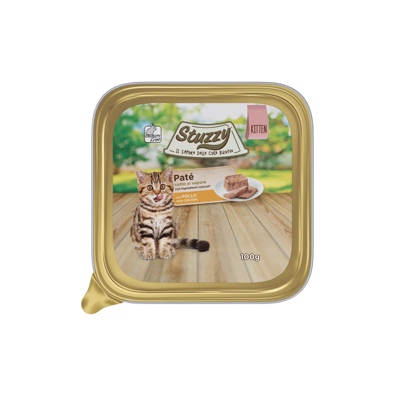 Stuzzy CAT KITTEN Tarrina Pollo 100 g