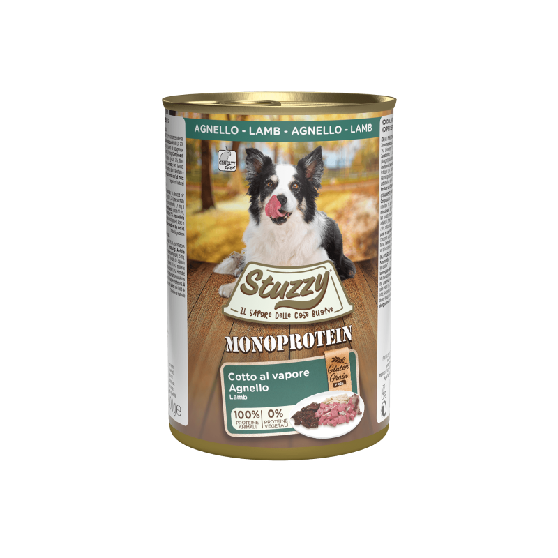 Stuzzy DOG MONOPROTEIN Lata Cordero 400 g