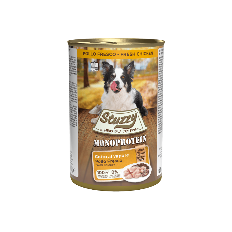 Stuzzy DOG MONOPROTEIN Lata Pollo 400 g