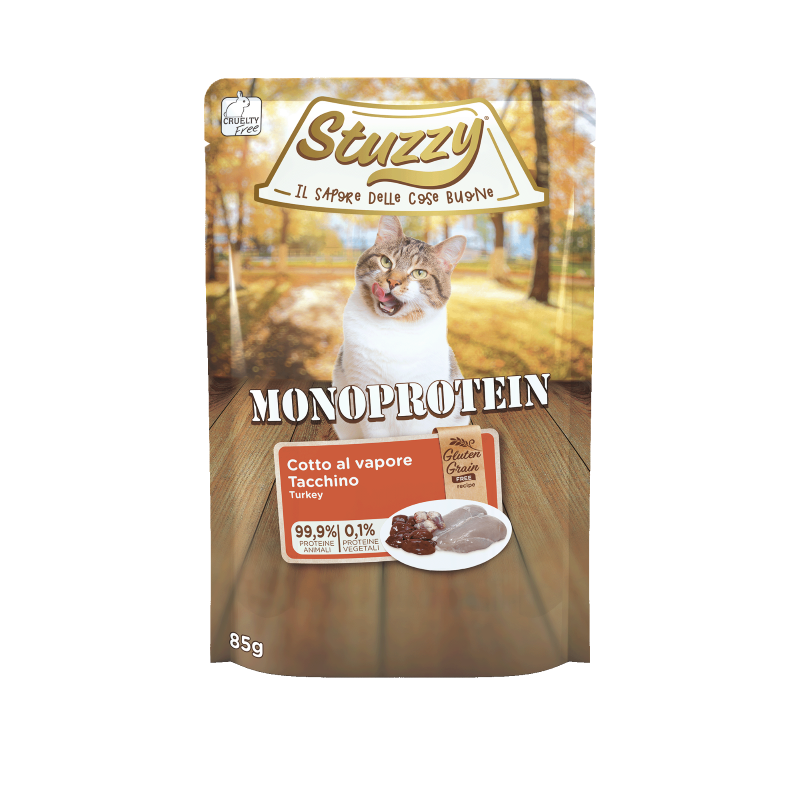 Stuzzy CAT GF MONOPROTEIN Pavo 85 g