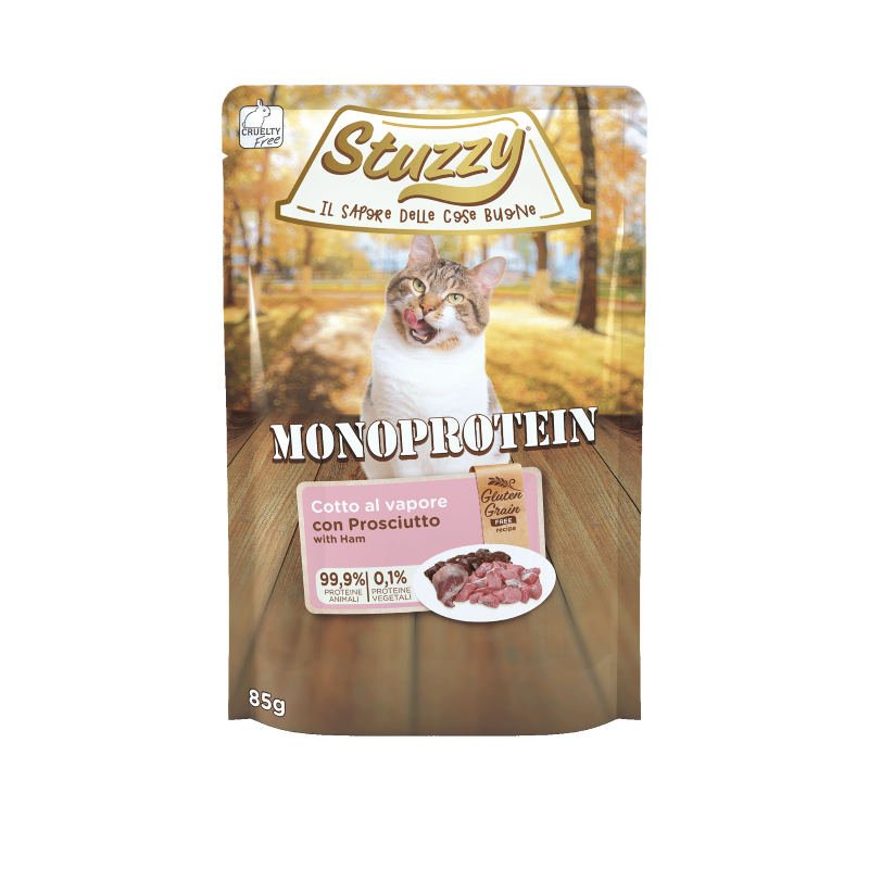 Stuzzy CAT GF MONOPROTEIN Jamón 85 g