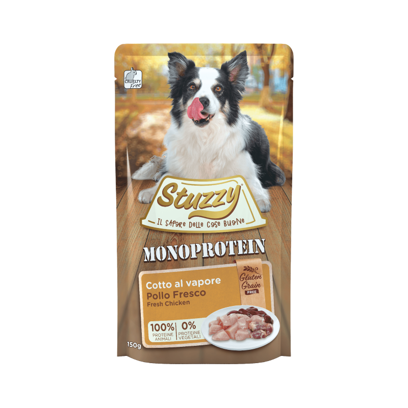 Stuzzy DOG MONOPROTEIN Pouch Pollo 150 g