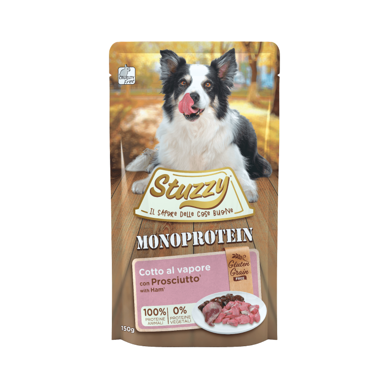 Stuzzy DOG MONOPROTEIN Pouch Jamón 150 g