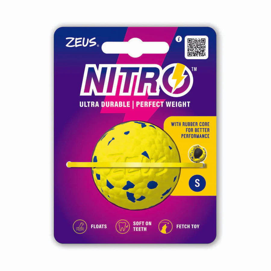 Zeus Nitro Pelotas ligeras y resistentes con núcleo de goma Alias: Zeus Nitro™ Bola Lastrada, S, Ø5cm