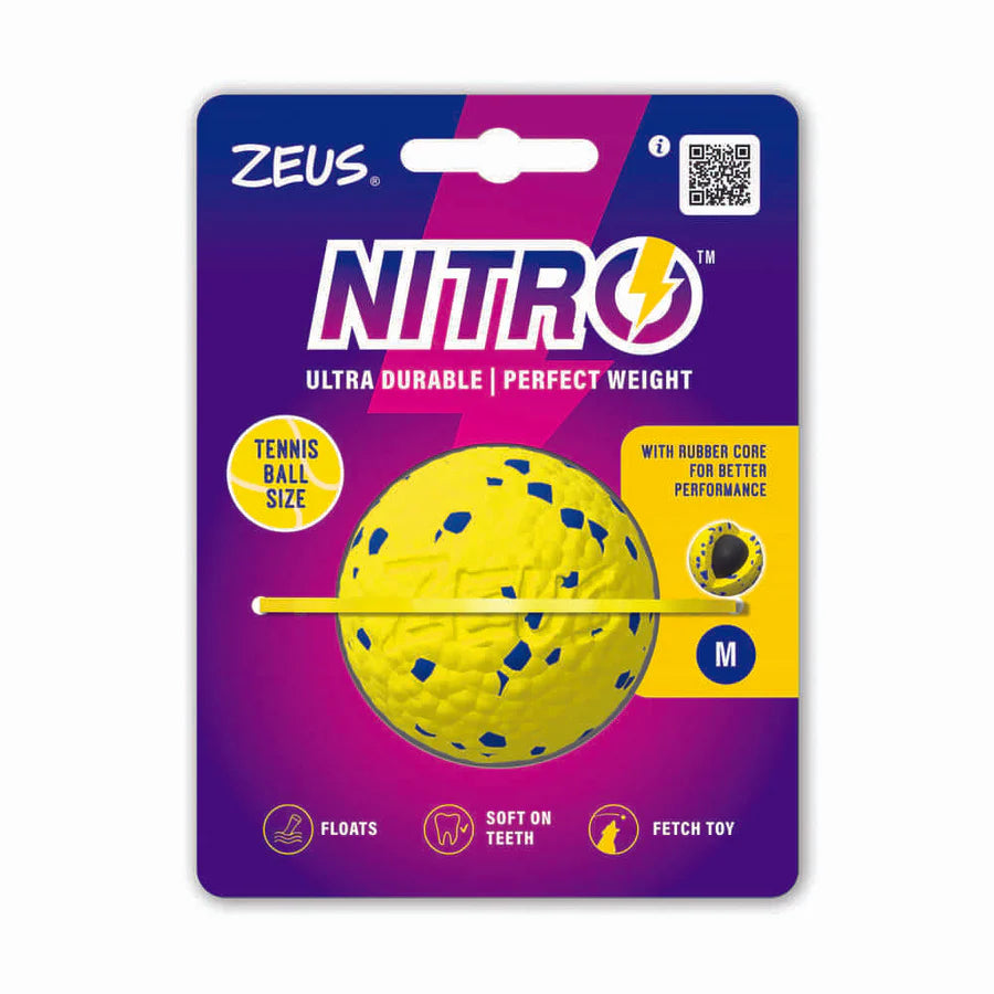Zeus Nitro Pelotas ligeras y resistentes con núcleo de goma Alias: Zeus Nitro™ Bola Lastrada, M, Ø6,3cm
