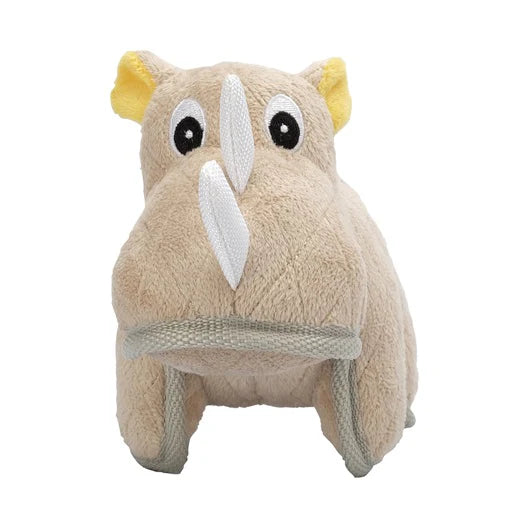 Zeus Peluches para perros Zeus Safari Modelo: Rinoceronte